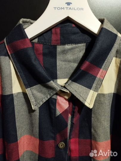 Платье рубашка 46