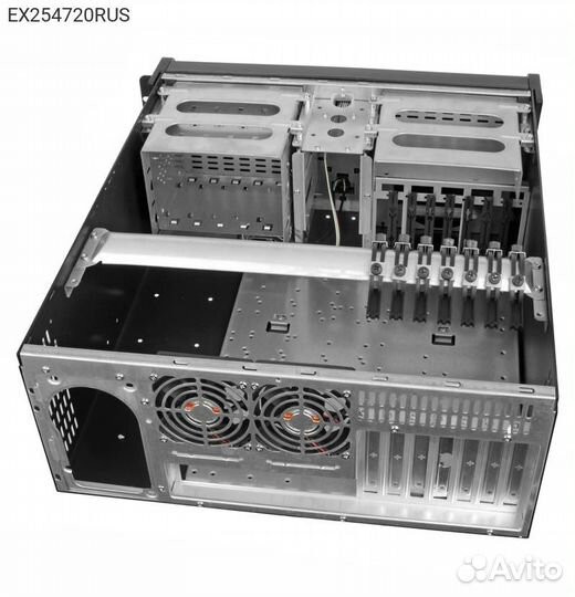 Корпус Exegate Pro 4U4132(S) Rack Без бп чёрный 4U
