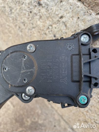 Электронная педаль газа geely emgand ec7