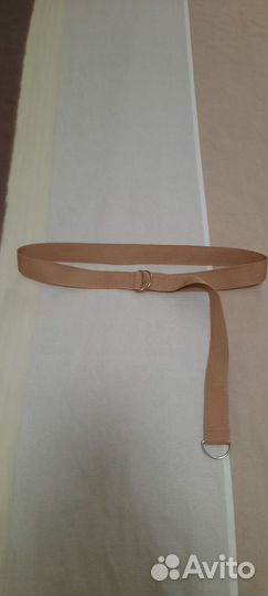 Ремень бежевый