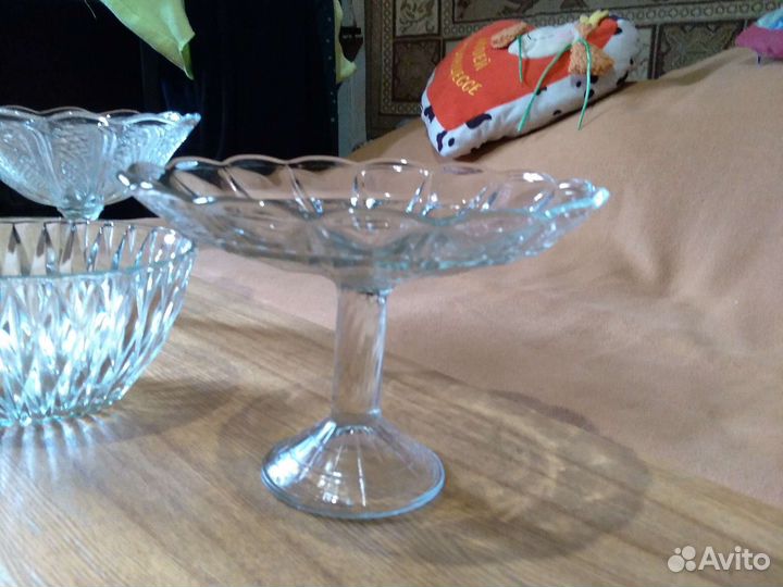 Ваза стекло СССР