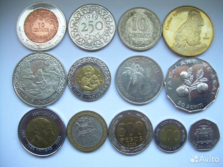 Коллекция монет Северной и Латинской Америки