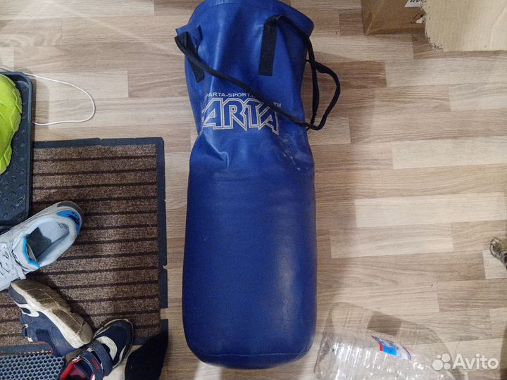 Боксерский мешок кожа