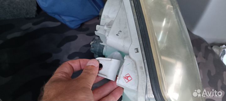 Toyota hilux surf 215 фары рестайлинговые