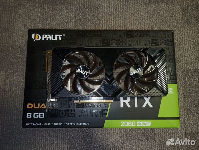 RTX 2060 super palit dual 8GB купить в Калининграде | Электроника | Авито