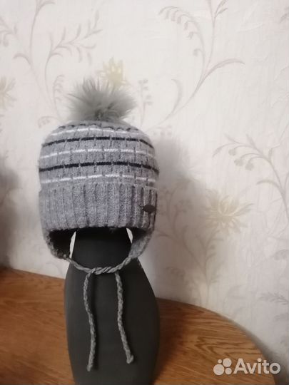 Шапка для мальчиков зимняя на 3 года