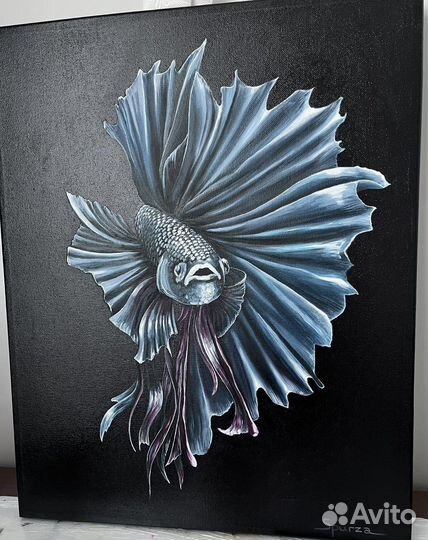 Картина холст масло 50х40