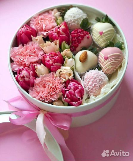 Волшебный сюрприз с цветами