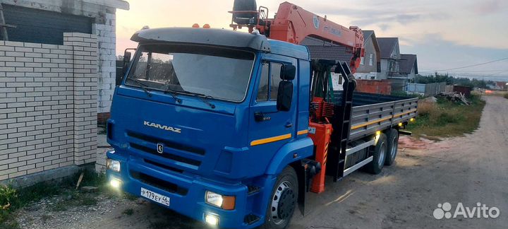 КамАЗ 65117 с КМУ, 2014