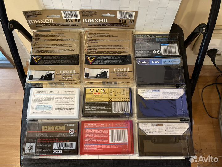 Аудиокассеты новые