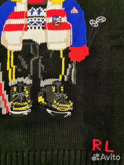 Свитер ralph lauren мишка