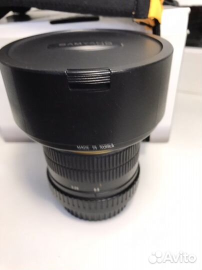 Объектив Samyang 14mm EF