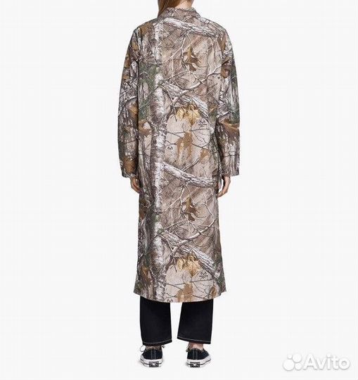 Крутой плащ Stussy realtree camo оригинал