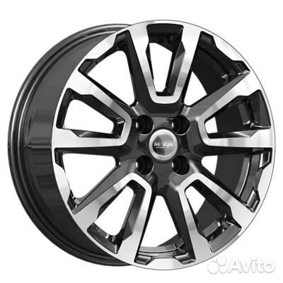 K&K 6,5x16/4x100 ET46 D54,1 кс1026 Алмаз черный