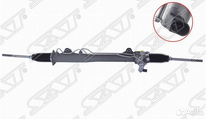 Рулевая рейка (с датчиком сервотроника) audi Q7