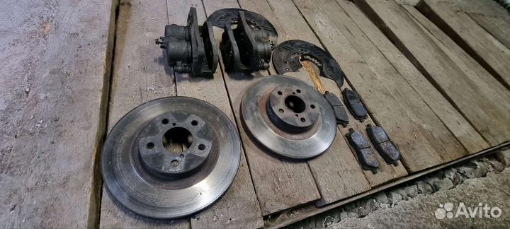 Передние тормоза subaru