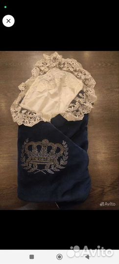 Конверт на выписку для мальчика зима