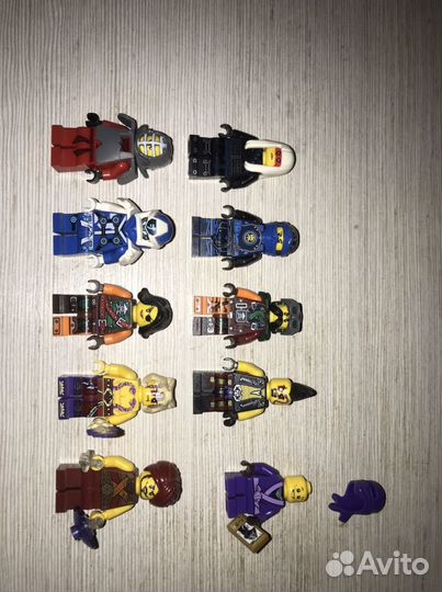 Lego ninjago минифигурки