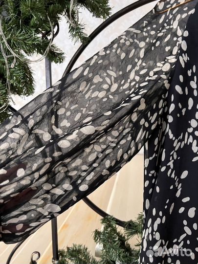 Шифоновое платье 50-52