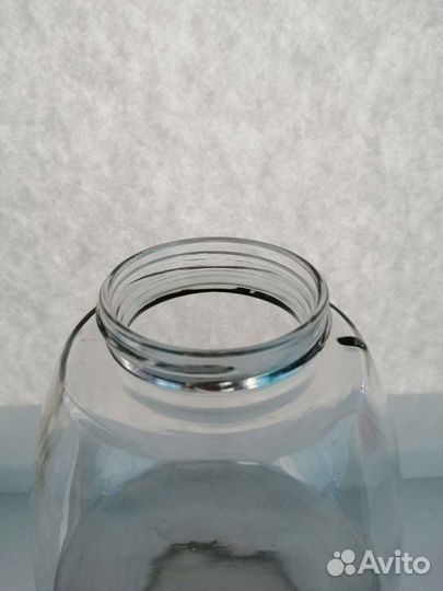 Кувшин стеклянный с крышкой