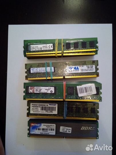DDR2 DDR3 1 - 8Gb, много