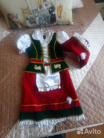 Костюм красной шапочки 122 128