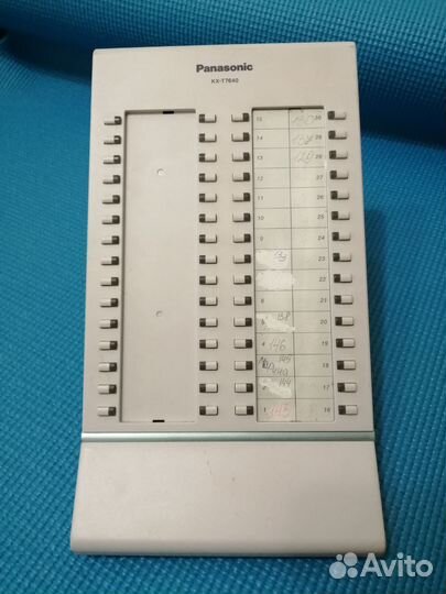 60-кнопочная консоль panasonic KX-T7640
