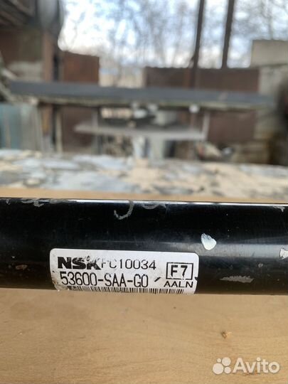 Рулевая рейка хонда джаз 2007г