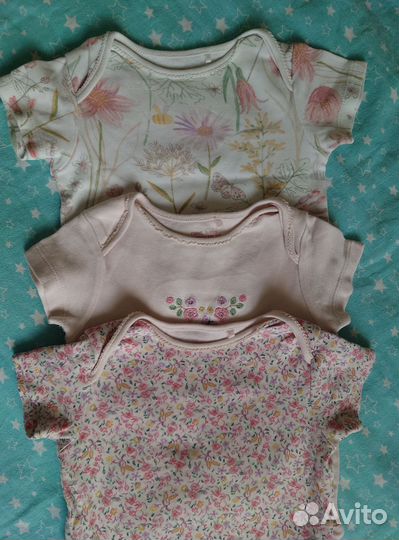 Комплект боди next 6-9 мес. Цена за всё