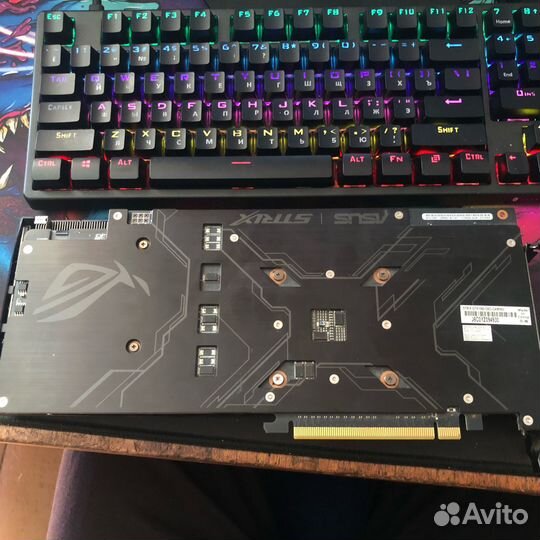 Видеокарта gtx 1060 6gb asus strix