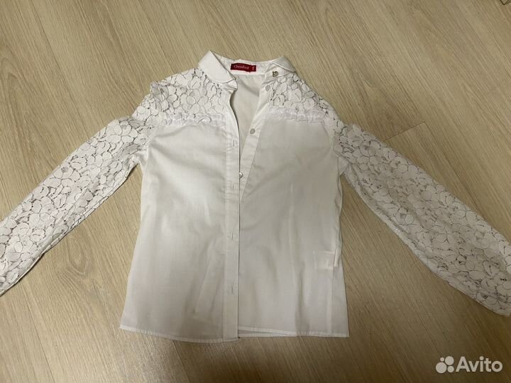 Рубашка детская школьная 146