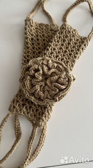 Мочалка из джута