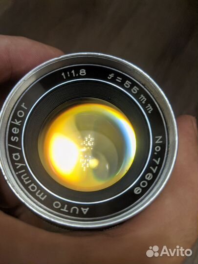 Auto mamiya/sekor 1,8 55мм