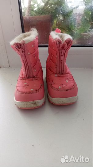 Демисезонные сапоги детские 22 размер