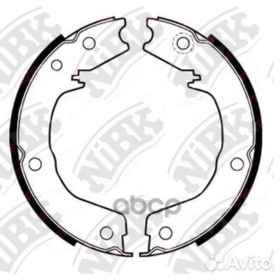 Колодки стоян.тормоза mitsubishi pajero III, PA