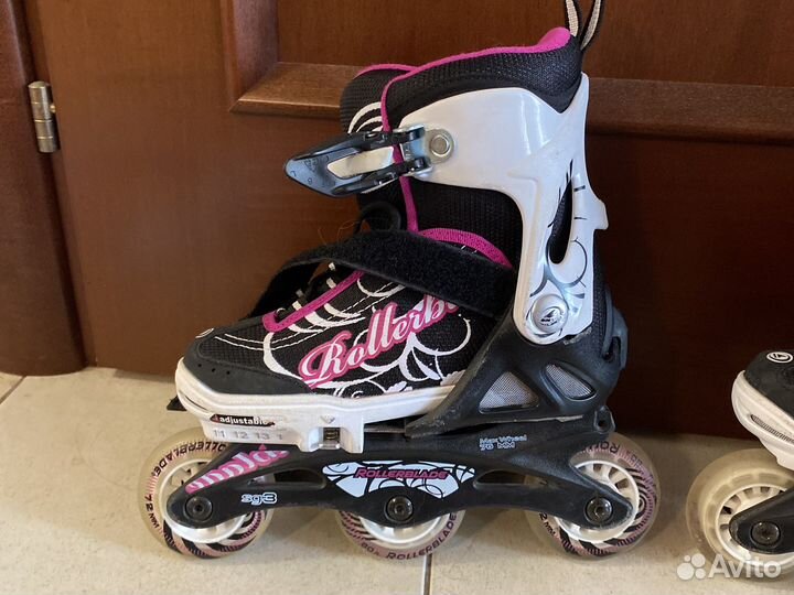 Детские ролики и защита 32-35