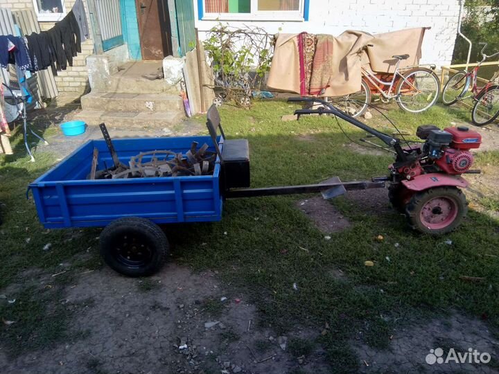 Мотоблок с прицепом бу
