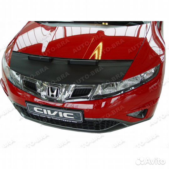 Дефлектор капота Honda Civic 8 hatch