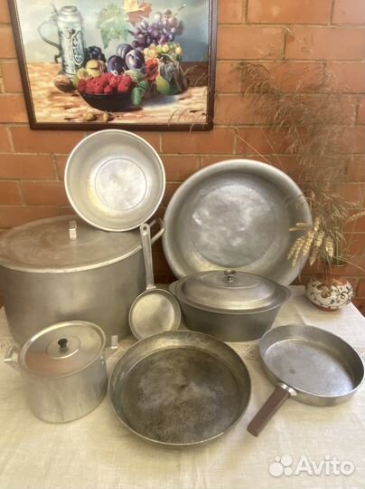 Алюминиевая посуда СССР