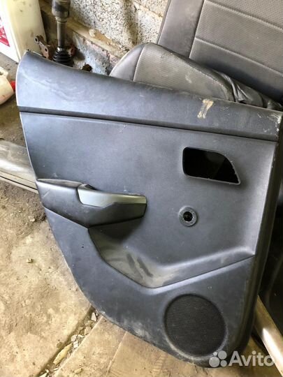 Обшивки дверей kia rio 3