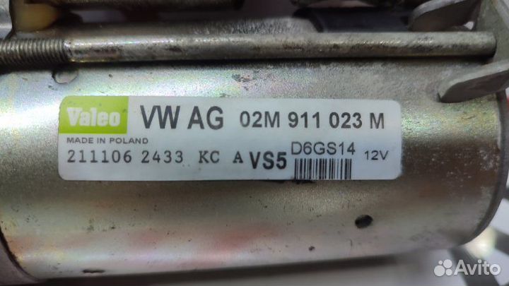 Стартер Volkswagen Passat 3C5 BVY 20.12.2006