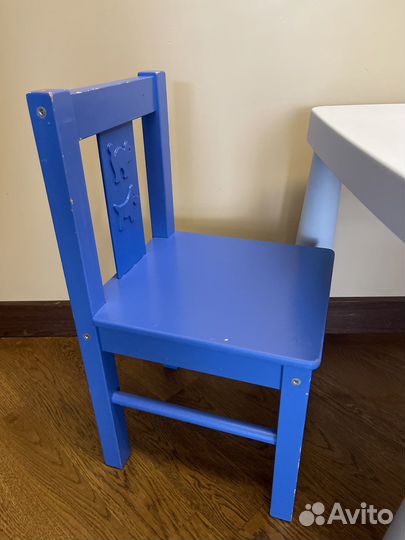Детский стол и стул IKEA