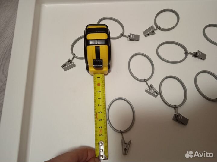 Кольца/крючки/крепления для штор riktig IKEA икеа