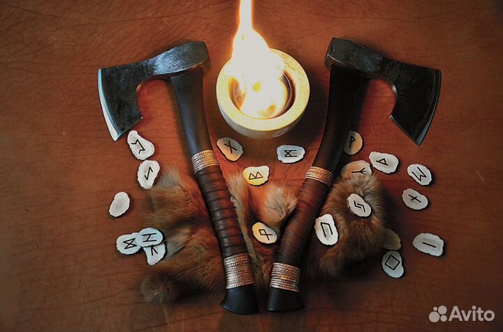 Топор универсальный. Стиль. Ручная ковка. Вечный