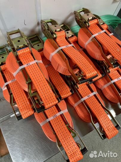 Усиленные стяжки груза 50мм 10м