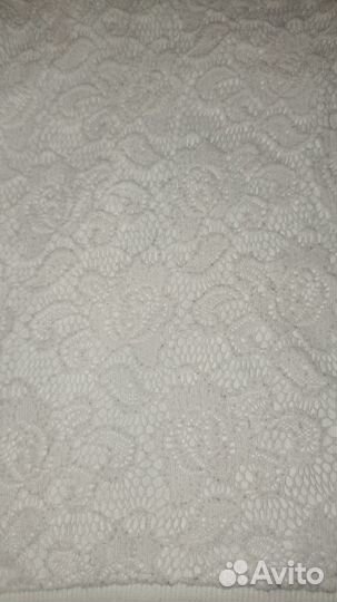 Школьная блузка кружевная девочке 146-152