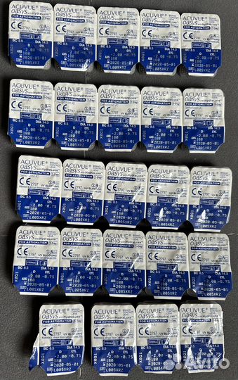 1 day acuvue oasys for astigmatism -2/0,75/180