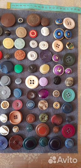 Пуговицы новые, образцы, количество по запросу