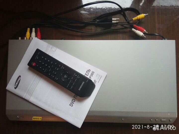 DVD проигрыватель Samsung DVD-P365