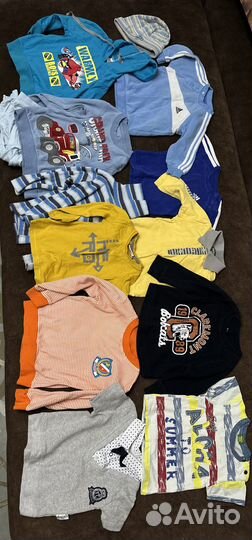 Большой мешок пакет одежды мальчику